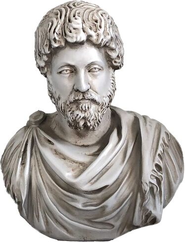 Marcus Aurelius Statue | Stoicism Gift | Bust/Bookend in Saudi Arabia