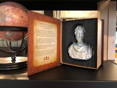 Marcus Aurelius Statue | Stoicism Gift | Bust/Bookend in Saudi Arabia