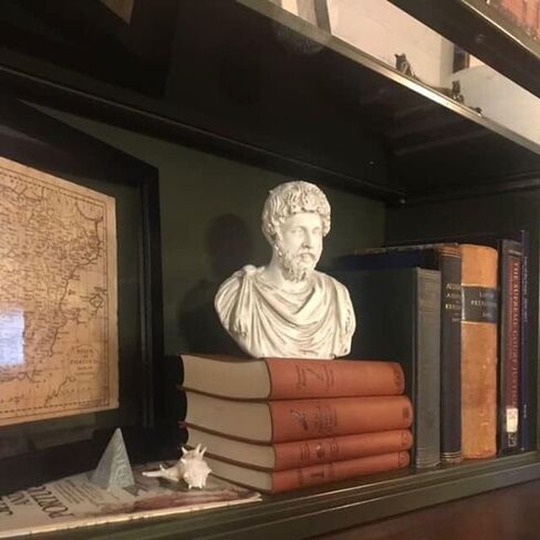 Marcus Aurelius Statue | Stoicism Gift | Bust/Bookend in Saudi Arabia