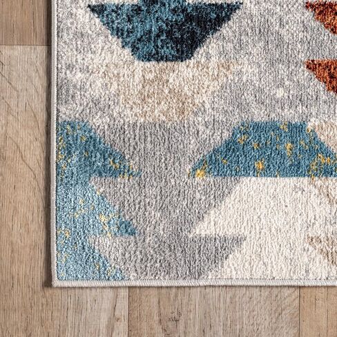 nuLOOM Allegra Southwestern Machine Washable Area Rug, 4x6, Multi in Saudi Arabia