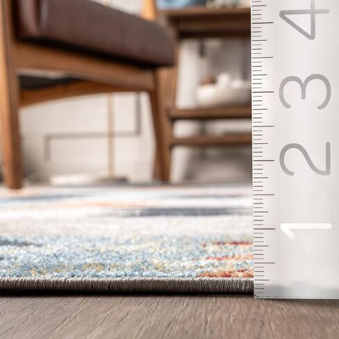 nuLOOM Allegra Southwestern Machine Washable Area Rug, 4x6, Multi in Saudi Arabia