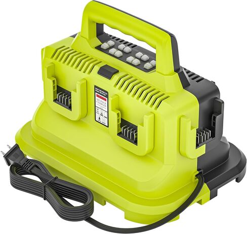 DMMNS 6-Ports Rapid Battery Charger Station,Replacement for Dewalt 20V/60V Battery Charger,Compatible with Dewalt 20V/60V Battery DCB200 DCB184 DCB606 DCB609 in Saudi Arabia