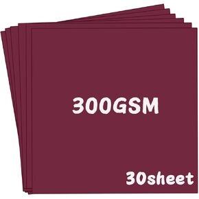 YINUOYOUJIA Christmas Cardstock 12 x 12" Thick Paper 50sheets, 250gsm/92lb Construction Paper red and green cardstock for Xmas DIY Crafts Cards Making，Gift Tags, Invitations… (Christmas color, 50)