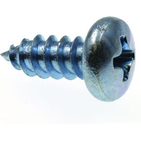 Prime-Line 9020120 Sheet Metal Screw, Self-Tapping, Pan Head Phillips, #10 X 1/2 in, Zinc Plated Steel, Pack of 100