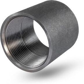 NDUU0400 4" Straight Merchant Steel Coupling with Black Coating