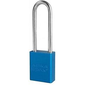 American Lock A1107NRBLU1KEY DG7272 Key Retaining Lock, Blue
