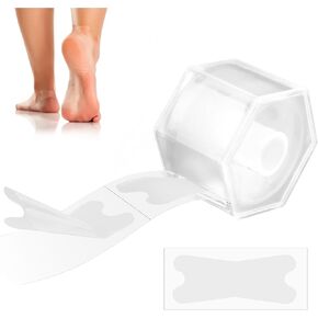 30 Pieces Blister Bandages for Feet, Transparent Invisible Blister Prevention Tape Blister Pads Waterproof Blister Bandages for Heels Toes Hand and Skin Hydrocolloid Bandages