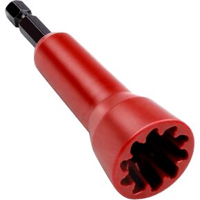 Wire Twisting Tool, Wire Spin Twister Nut, Spin Twist Wire Connector, Wire Twisting Spinner, Wire Spin Driver Nut, Wire Twister Tool for Drill and Wire Connector Driver with 1/4" Chuck
