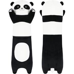 Xheimi 35.4" Cute Giant Panda Bear Plush Soft Hugging Body Pillow Plushies,Large Panda Stuffed Animals Toy Doll Gift for Kids Birthday,Valentine,Christmas