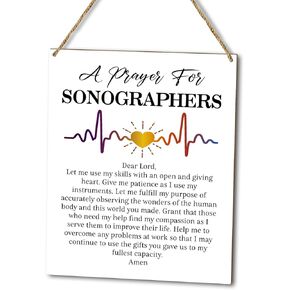 ديكور المنزل لوحة خشبية لافتة معلقة على الحائط، صلاة لمصوري الموجات فوق الصوتية، استشارات علاج الصحة العقلية مكتب ديكور الباب لافتة معلقة خشبية (قطعة واحدة)، هدية فنية تحفيزية للعطلات المسيحية للدراسة -24 in Kuwait