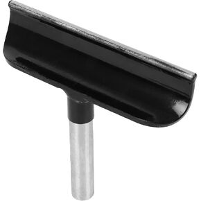 12" Stainless Steel Lathe Tool Rest 5/8" Post Wood Turning Lathe Turning Tool Rest Woodturning Lathe Rest Bar Round Handle Tool Post Woodworking Spindle Turner Tool