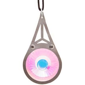 GloFX Kaleidoscope Crystal Monocle Necklace and Camera Lens Fractal 3D Diffraction