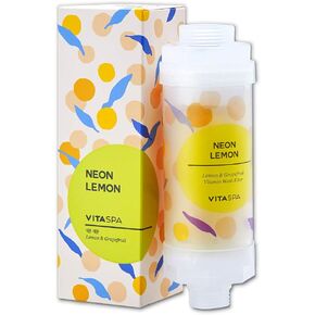 Vitamin C shower Water Filter (Yellow) - Exellent Skin & Hair Enhancement, Aroma Therapy, Remove Chlorine & Impurities/Gift idea For Her/Him, wife, girlfriend
