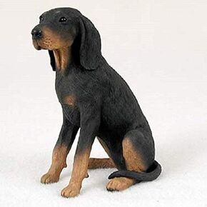 Conversation Concepts Coonhound Black & Tan Standard Figurine