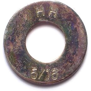 014973325442 Grade 8 USS Flat Washers, 5/16, Piece-35