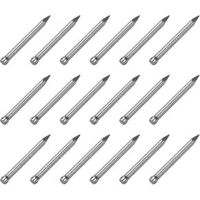 METALLIXITY Finishing Nails (2x35mm) 100pcs, Carbon Steel Hardware Nails - for Woodworking Baseboard in Kuwait