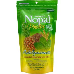 Nopal PINALAX | 100% Natural High Fiber Blend | 1lb (454g) | Naturally Aids in Cleansing The Colon | Improved Digestion and Increased Energy