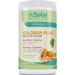 Colosan Plus - Healthy Colon All Natural Colon Cleanse with Probiotics - 340 g