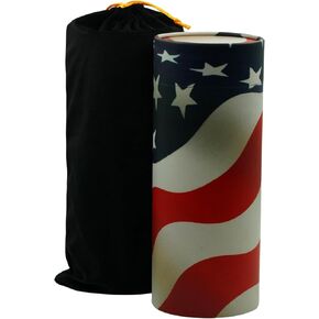 Casket Depot Patriot Adult Size Biodegradable and Environmentally Friendly urn, Scattering Urns for Human Ashes Patriot, Holds Up to 250 Cubic Inches.