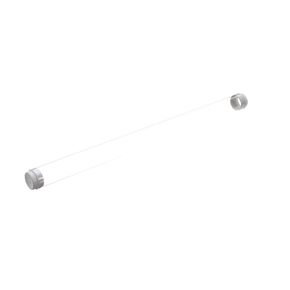 True 801262 Lamp Shield, 16-3/8" T8, White, 24" Height, 6" Width, 6" Length