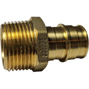 5 PIECES XFITTING 3/4" PROPEX X 3/4" MALE NPT PEX EXPANSION F1960 ADAPTER, FOR UPONOR (WIRSBO) SIOUX CHIEF