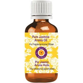 Deve Herbes Pure Jasmine Aroma Oil (Suitable for Aroma Diffuser) 15ml (0.50 oz)