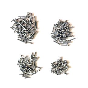 Stainless Steel 4-40 Socket Head Cap Screws Assortment (1/4, 1/2, 3/4, 1 inch) - Hex Allen Drive - Qty. 50 per Size