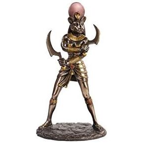 PTC 11 Inch Egyptian Sekhmet Mythological God Resin Statue Figurine