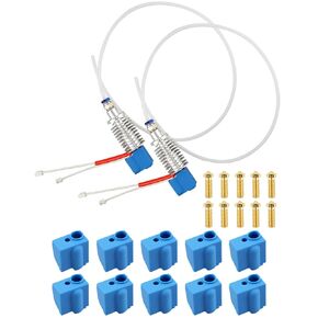 طقم طارد للطابعة ثلاثية الأبعاد مناسب لطابعة كوبرا ماكس ثلاثية الأبعاد، مع 10 قطع جورب سيليكون وفوهة 0.4 مم، ثرمستور 24 فولت 40 وات NTC 100K in Kuwait