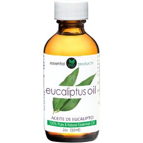 ELP Pure Eucalyptus Essential Oil - Pure and Natural, for Aromatherapy, Massage, Topical & Household Uses - 2 fl oz