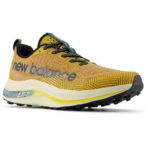 New Balance Men's FuelCell SuperComp Trail Sneaker, Butterscotch/Deep Sea, 7.5
