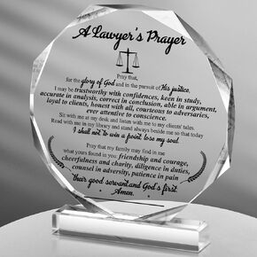 Lawyer Gifts for Women Men Female Lawyer School Gifts Best Lawyer Gifts a Truly Great Lawyer is Hard to Find Acrylic Gifts for Attorneys Lawyer Office Desk Decor (Elegant)