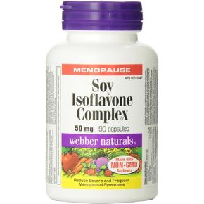 Webber Naturals Soy Isoflavones 50mg 90 Capsules