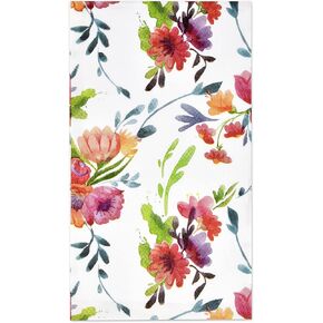 Gift Boutique 100 Watercolor Floral Guest Napkins Disposable Paper Flower Garden Dinner Hand Napkin For Bathroom Powder Room Birthday Party Supplies