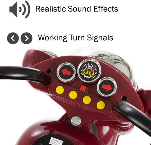 لعبة ركوب على الدراجة البخارية ثلاثية العجلات من ليل رايدر، دراجة نارية in Kuwait