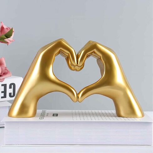 3PCS Thinker Statue Decor Abstract Art Sculpture, Collectible Figurines for Home Living Room Office Shelf Decoration,Great Gift Ideas (Gold) in Saudi Arabia