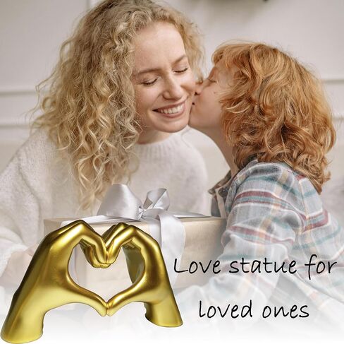3PCS Thinker Statue Decor Abstract Art Sculpture, Collectible Figurines for Home Living Room Office Shelf Decoration,Great Gift Ideas (Gold) in Saudi Arabia
