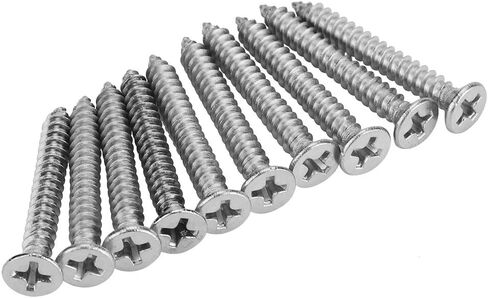 M4 Stainless Steel Self Tapping Screws Cross Fat Head Combination Set(200Pcs) in Saudi Arabia