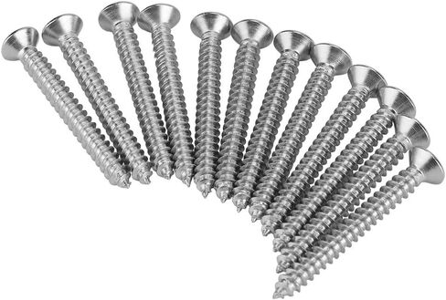 M4 Stainless Steel Self Tapping Screws Cross Fat Head Combination Set(200Pcs) in Saudi Arabia