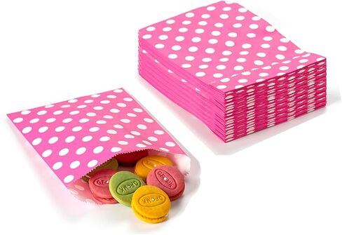 Flat Paper Treat Bag Purple Greaseproof Bakery Glassine Cookie Paper Bags 5.12 x 6.3-inch Wax Treat Bags for Cookies Candies Pastries Chocolate (100Pcs Purple) in Saudi Arabia