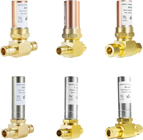 2-Pack EFIELD MH-260 1/2 بوصة مستقيم ذكر العرق النحاس مطرقة المياه مانع للمياه الصالحة للشرب وتطبيق السباكة in Saudi Arabia
