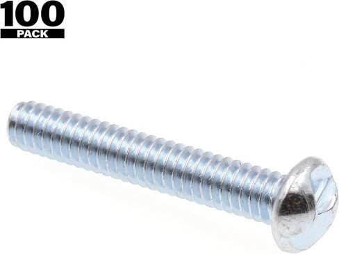 برغي آلة Prime-Line 9015104، اتجاه واحد، 1/4 بوصة - 20 × 1-1/2 بوصة، فولاذ مطلي بالزنك، عبوة من 100 قطعة in Saudi Arabia