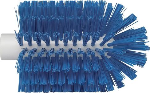 Vikan 5380-103-3 Stiff Tube Brush, Polyester, 3-7/8" x 6-1/2" OAL, Blue in Saudi Arabia