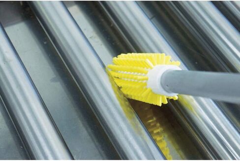 Vikan 5380-103-3 Stiff Tube Brush, Polyester, 3-7/8" x 6-1/2" OAL, Blue in Saudi Arabia