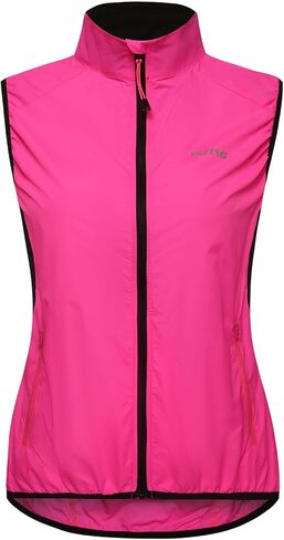 سترة ركوب الدراجات النسائية للجري بدون أكمام سترة عاكسة للضوء in Kuwait