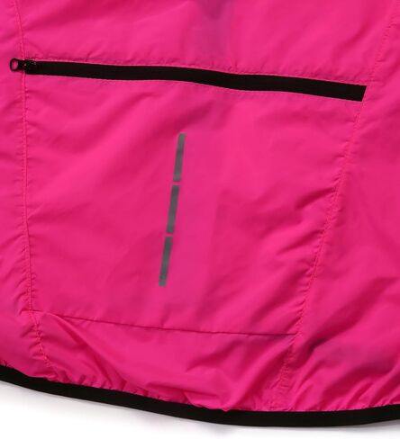 سترة ركوب الدراجات النسائية للجري بدون أكمام سترة عاكسة للضوء in Kuwait