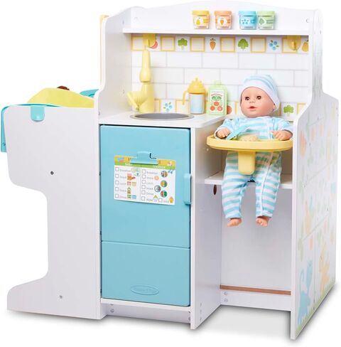 Melissa & Doug Mine to Love Baby Care Activity Center for Dolls - Kitchen, Nursery, Bathing-Changing - Pretend Play Baby Doll Accesories And Activity Center Play Set in Saudi Arabia