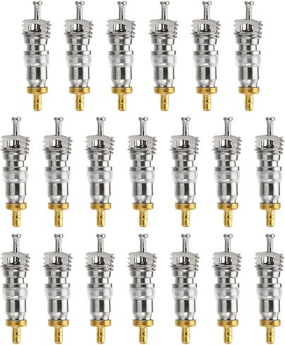 PATIKIL Air Conditioning Valve Core with Seal, 50 Pack Refrigeration Service Valve Stem Cores for HVAC AC System Accessories in Saudi Arabia