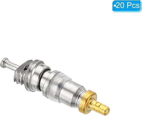 PATIKIL Air Conditioning Valve Core with Seal, 50 Pack Refrigeration Service Valve Stem Cores for HVAC AC System Accessories in Saudi Arabia