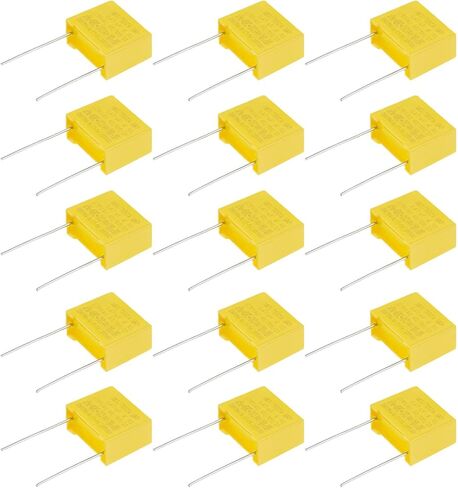 The Lord of the Tools 40 قطعة 0.47 فائق التوهج 275 فولت، مجموعة متنوعة من مكثفات السلامة، مجموعة متنوعة من مكثفات قمع التداخل، ملحقات لوصلة تصفية عوائق التيار المستمر in Kuwait